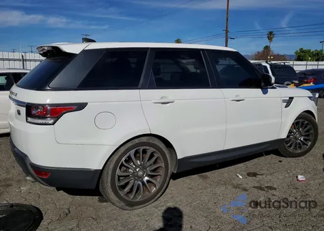 2017 Land Rover Range Rover Sport Hse z USA, uszkodzony, nr VIN SALWR2FV6HA176189